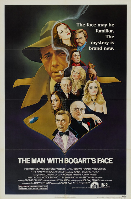 The Man With Bogart_s Face (1980)_0 Poster Canvas Movie Film Print A0 A1 A2 A3 A