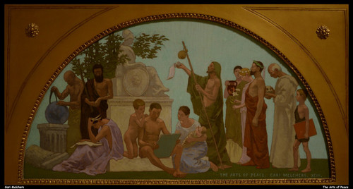 gari-melchers---the-arts-of-peace--jpb_16239470343_o(1) Poster Canvas Movie Film