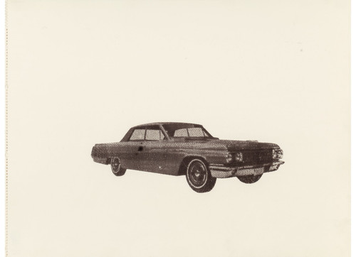 Andy Warhol - Untitled Car 1962 Poster Canvas Movie Film Print A0 A1 A2 A3 A4 A5