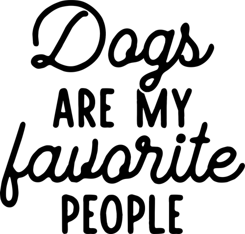 006 DogsFavoritePeople Funny Poster Design Canvas Motivation Print A0 A1 A2 A3 A