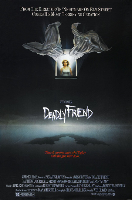 Deadly Friend (1986)_0 Movie Film Poster Canvas iconic design