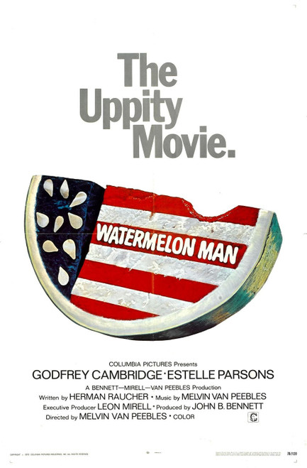 Watermelon Man (1970)_0 Poster Canvas Movie Film Print A0 A1 A2 A3 A4 A5 A6 Art