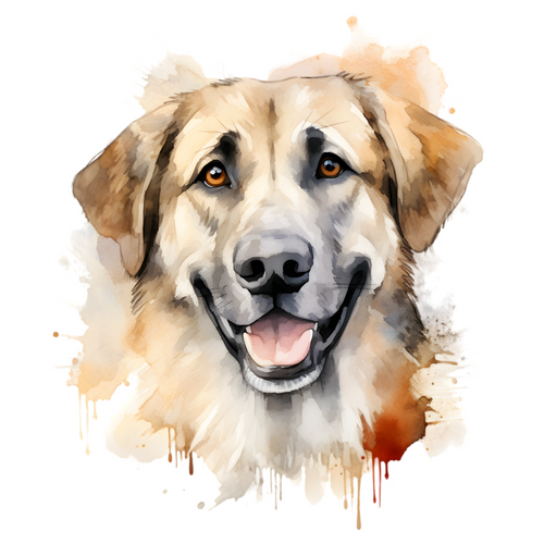 Anatolian Shepherd Dog (2) Poster Canvas Movie Film Print A0 A1 A2 A3 A4 A5 A6 A