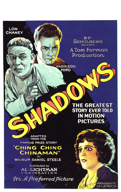 Shadows (1922)_0 Poster Canvas Movie Film Print A0 A1 A2 A3 A4 A5 A6 Art Wall De