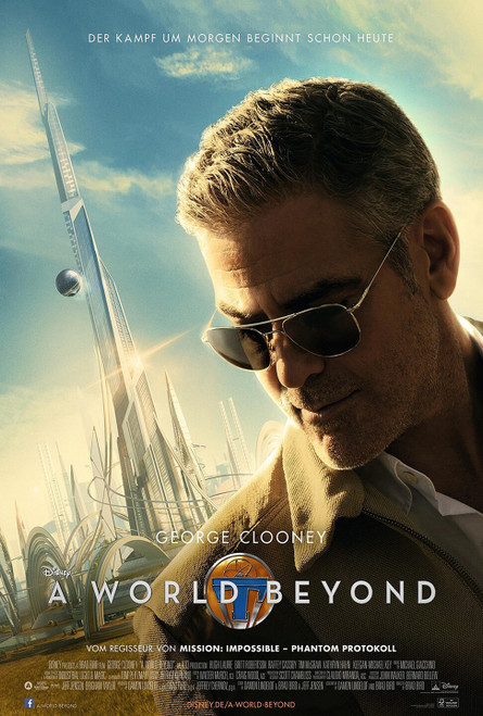 Tomorrowland (2015)_4 Poster Canvas Movie Film Print A0 A1 A2 A3 A4 A5 A6 Art Wa