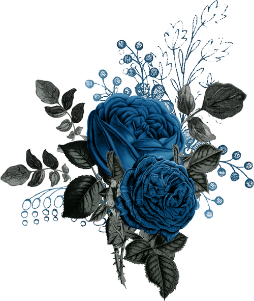 dark-alice_0017_floral Custom Made Poster Canvas Print A0 A1 A2 A3 A4 A5 A6 Art