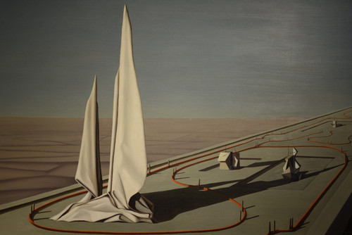 kay-sage---in-the-third-sleep-bez ramki Poster Canvas Movie Film Print A0 A1 A2