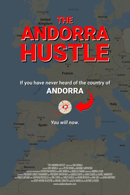 The Andorra Hustle (2020)_0 Poster Canvas Movie Film Print A0 A1 A2 A3 A4 A5 A6