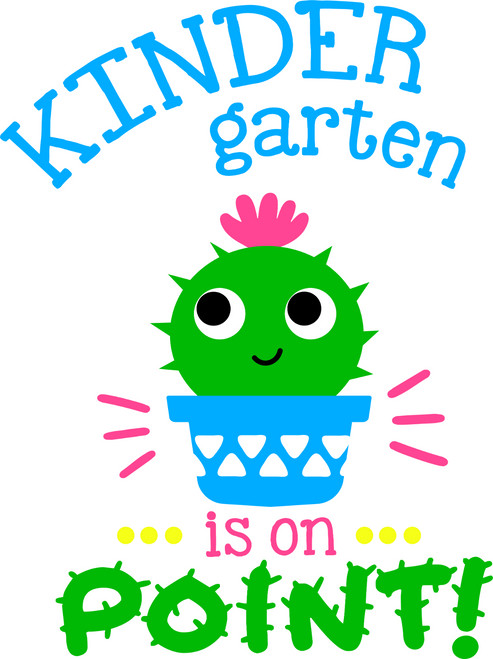 Cactus-kindergarten (2) Poster Canvas Movie Film Print A0 A1 A2 A3 A4 A5 A6 Art