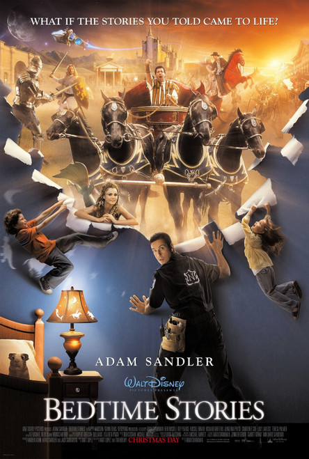 Bedtime Stories (2008)_1 Movie Film Poster Canvas iconic design
