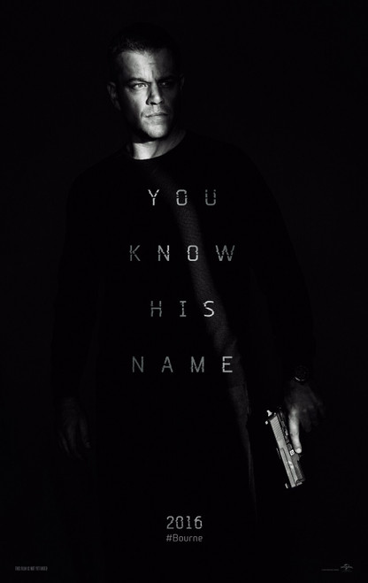 Jason Bourne (2016)_1 Poster Canvas Movie Film Print A0 A1 A2 A3 A4 A5 A6 Art Wa