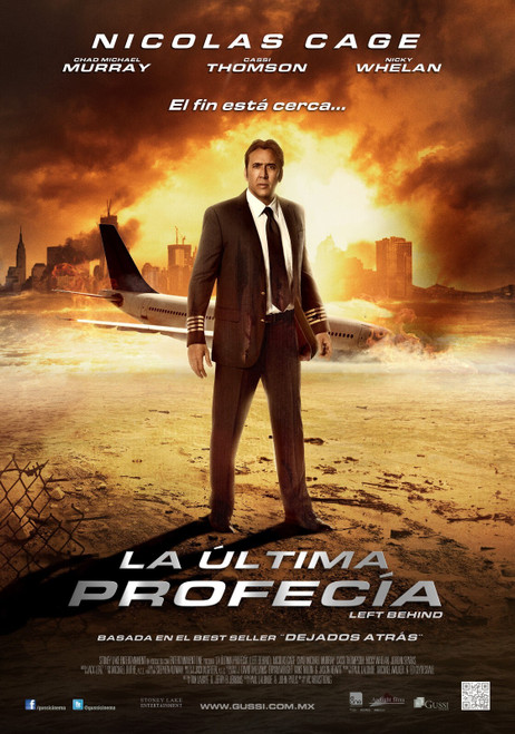 Left Behind (2014)_4 Poster Canvas Movie Film Print A0 A1 A2 A3 A4 A5 A6 Art Wal