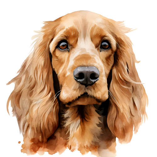Cocker Spaniel (1) Poster Canvas Movie Film Print A0 A1 A2 A3 A4 A5 A6 Art Wall
