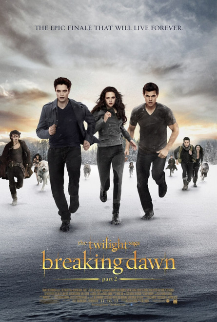 The Twilight Saga_ Breaking Dawn - Part 2 (2012)_7 Poster Canvas Movie Film Prin