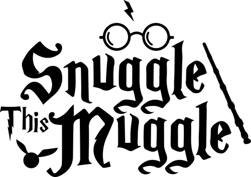 43_ Snuggle This Muggle Poster Canvas Movie Film Print A0 A1 A2 A3 A4 A5 A6 Art