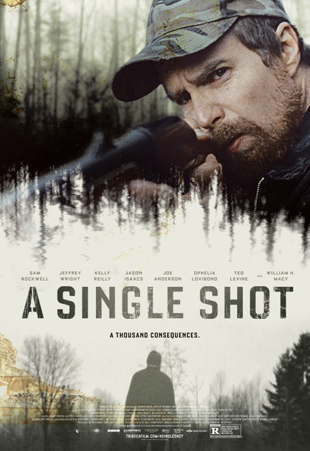 A Single Shot (2013)_5 Movie Film Poster Canvas iconic design