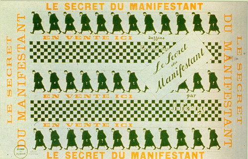1894 Fernand Fau Affiche de Librairie pour Le Secret du manifestant, Post Art
