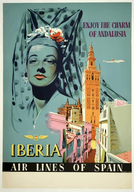 49785087573_Enjoy the Charm of Andalusia, Iberia Air Lines of Spain.-artofuniver