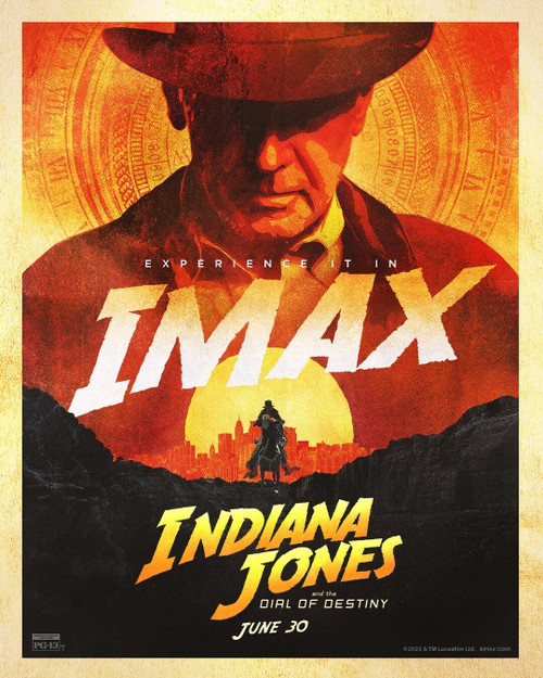 Indiana Jones and the Dial of Destiny (2023)_3 Poster Canvas Movie Film Print A0