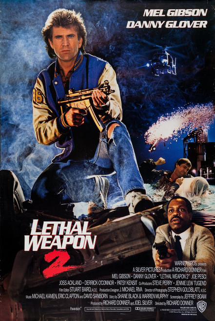 Lethal Weapon 2 (1989)_2 Poster Canvas Movie Film Print A0 A1 A2 A3 A4 A5 A6 Art