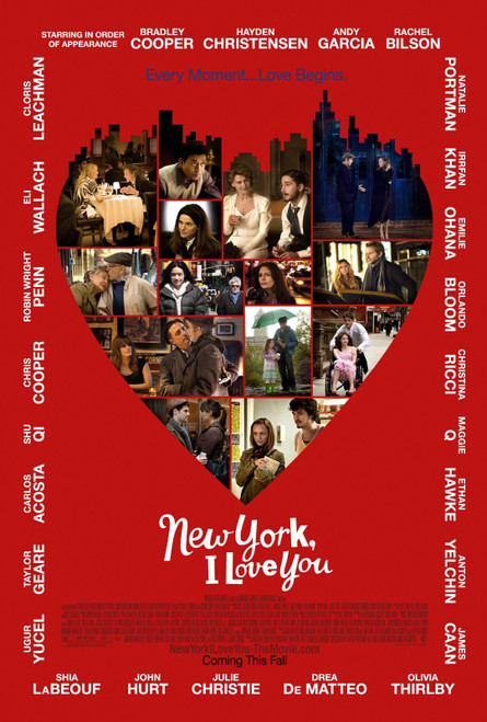New York, I Love You (2009)_3 Poster Canvas Movie Film Print A0 A1 A2 A3 A4 A5 A