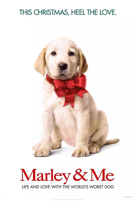 Marley & Me (2008)_1 Poster Canvas Movie Film Print A0 A1 A2 A3 A4 A5 A6 Art Wal