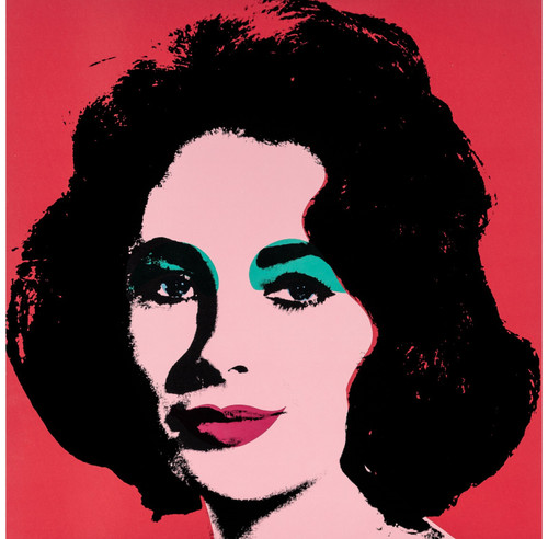 Andy Warhol - Liz 1964 Poster Canvas Movie Film Print A0 A1 A2 A3 A4 A5 A6 Art