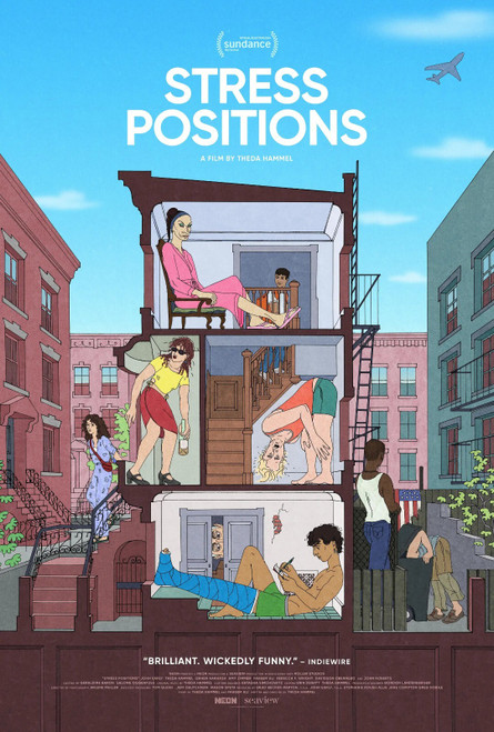 Stress Positions (2024)_0 Poster Canvas Movie Film Print A0 A1 A2 A3 A4 A5 A6 Ar