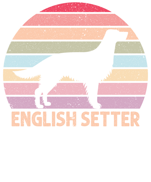 Dog lover poster -English-Setter Funny Poster Canvas Print A0 A1 A2 A3 A4 A5 A6