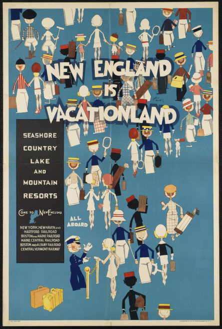 3531557782_New England is vacationland. Seashore Country lake and mountain resor