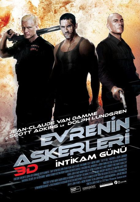 Universal Soldier_ Day of Reckoning (2012)_5 Poster Canvas Movie Film Print A0 A