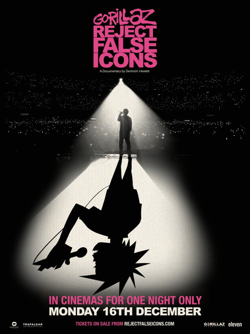 Gorillaz_ Reject False Icons (2019)_0 Movie Film Poster Canvas iconic design