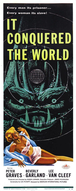 It Conquered The World 04 Poster Canvas Movie Film Print A0 A1 A2 A3 A4 A5 A6 Ar