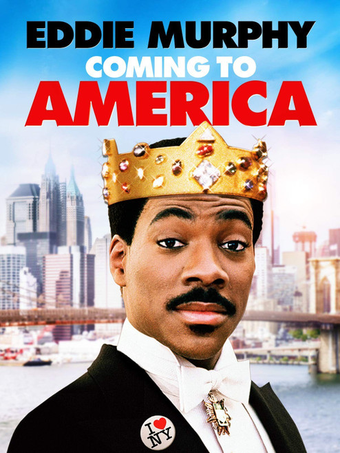 COMING TO AMERICA (1988) 2 Poster Canvas Print Art Painting Decor Reprint wall A