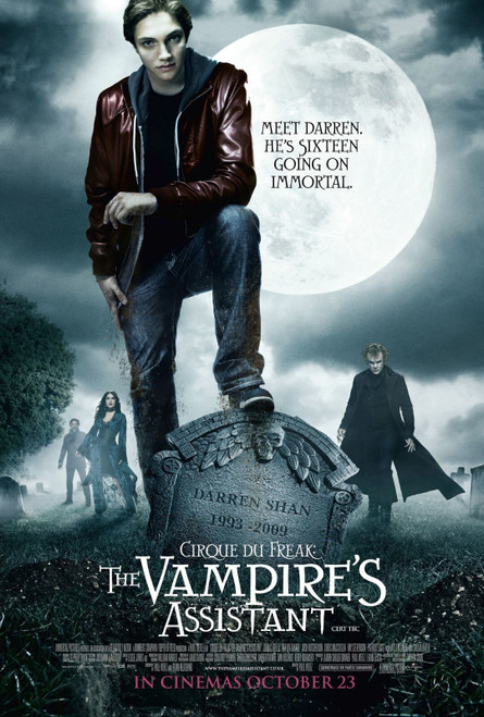 The Vampire_s Assistant (2009)_2 Poster Canvas Movie Film Print A0 A1 A2 A3 A4 A