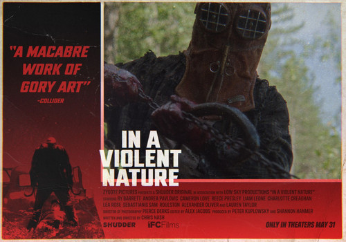 In a Violent Nature (2024)_2 Poster Canvas Movie Film Print A0 A1 A2 A3 A4 A5 A6
