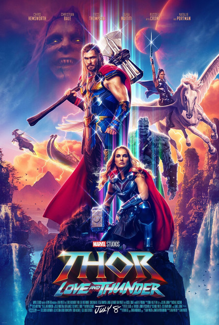 Thor_ Love and Thunder (2022)_3 Poster Canvas Movie Film Print A0 A1 A2 A3 A4 A5