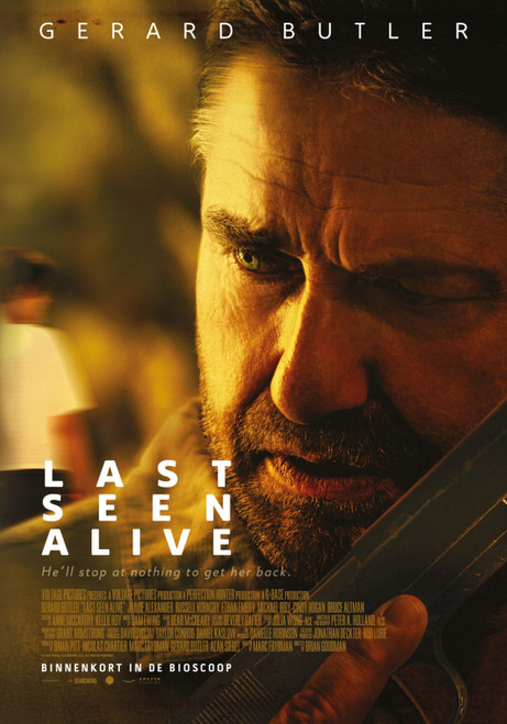 Last Seen Alive (2022)_1 Poster Canvas Movie Film Print A0 A1 A2 A3 A4 A5 A6 Art