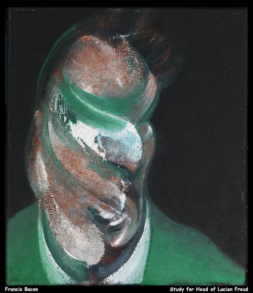 francis-bacon--study-for-head-of-lucian-freud_11200862155_o(1) Poster Canvas Mov