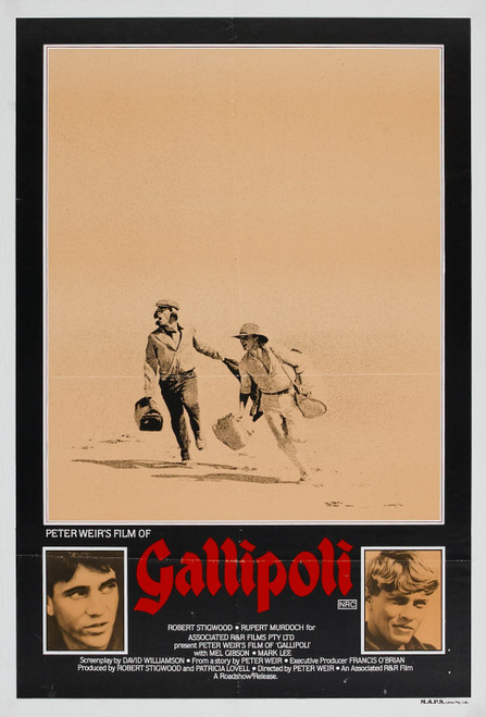 Gallipoli (1981)_2 Movie Film Poster Canvas iconic design