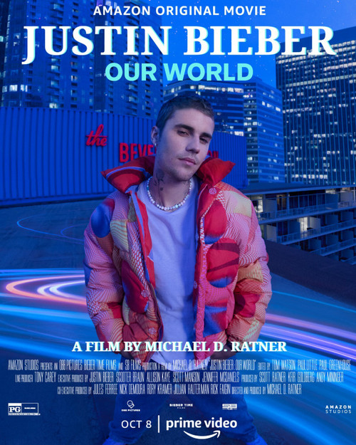 Justin Bieber_ Our World (2021)_0 Poster Canvas Movie Film Print A0 A1 A2 A3 A4