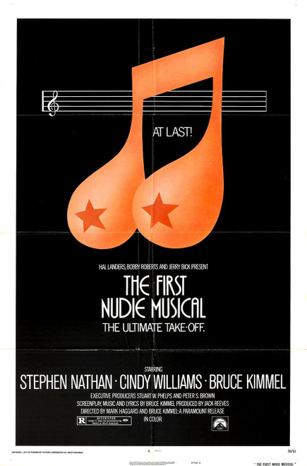 First Nudie Musical 02 Poster Canvas Movie Film Print A0 A1 A2 A3 A4 A5 A6 Art W