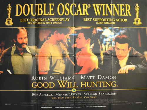 Good Will Hunting (1997)_4 Movie Film Poster Canvas iconic design