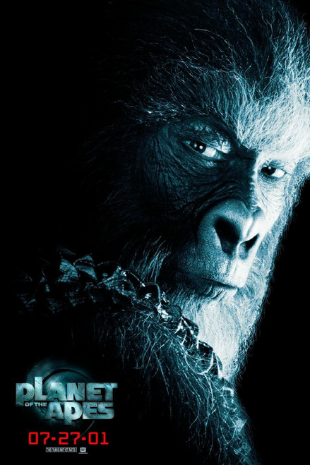 Planet of the Apes (2001)_7 Poster Canvas Movie Film Print A0 A1 A2 A3 A4 A5 A6