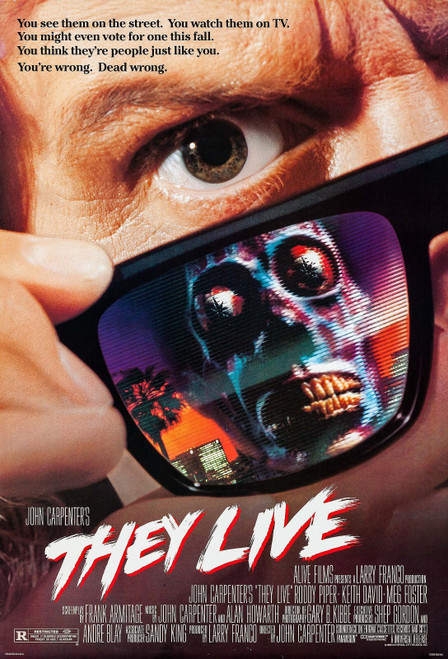 They Live (1988)_1 Poster Canvas Movie Film Print A0 A1 A2 A3 A4 A5 A6 Art Wall They Live (1988)_1 Poster Canvas Movie Film Print A0 A1 A2 A3 A4 A5 A6 Art Wall