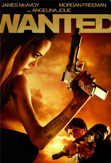 WANTED (2008) 6 Poster Canvas Movie Film Print A0 A1 A2 A3 A4 A5 A6 Art Wall Dec