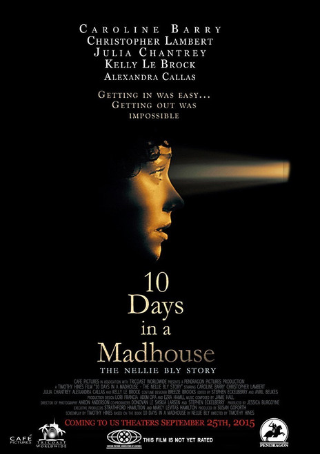 10 Days in a Madhouse (2015)_1 Movie Film Poster Canvas iconic design