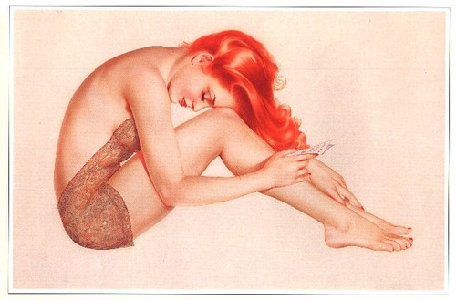 Alberto_Vargas_Pin-Up_Art_413 Art Gallery Poster Canvas Print Wall Decoration A0