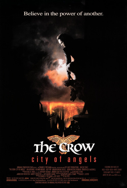 The Crow_ City Of Angels (1996)_2 Poster Canvas Movie Film Print A0 A1 A2 A3 A4