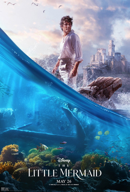 The Little Mermaid (2023)_19 Poster Canvas Movie Film Print A0 A1 A2 A3 A4 A5 A6
